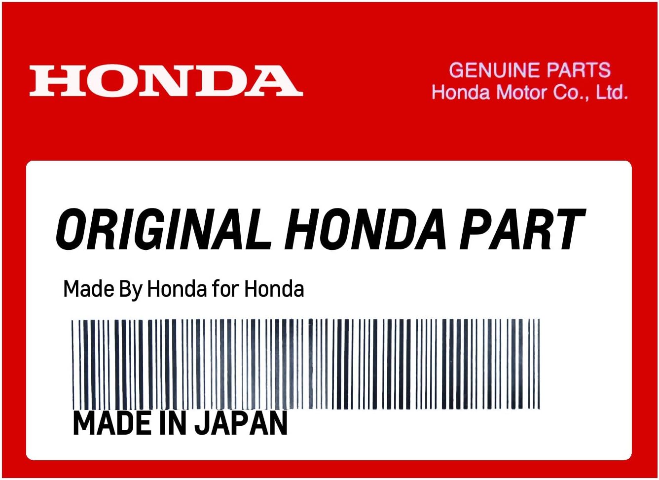 Genuine Honda parts